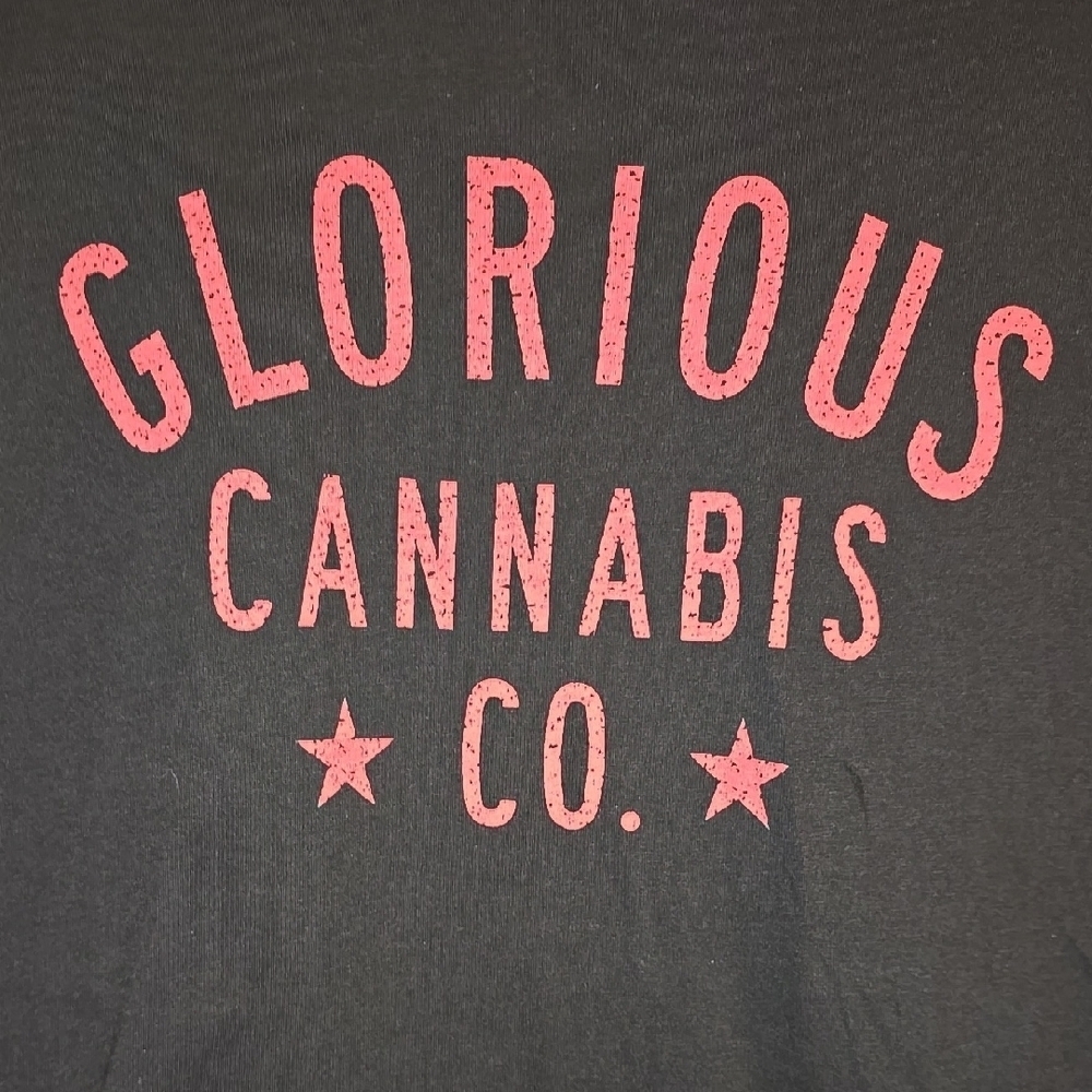 Glorious Cannabis Co. Black T-Shirt NWOT LOT-I - Picture 3 of 7